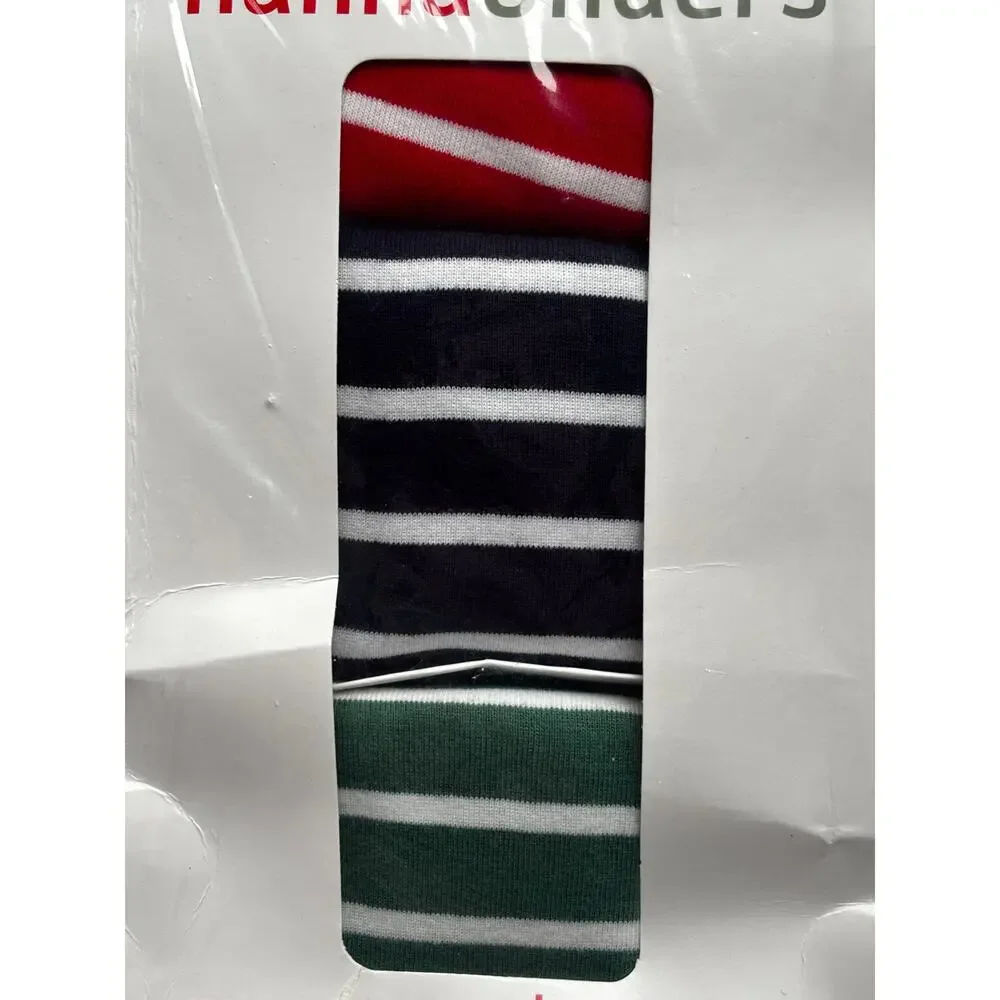 Hanna Andersson Boys Striped Underwear 3Pack SzL NEW Sealed Organic Cotton NIB